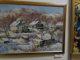 На выставке в Приморском краевом художественном училище г. Владивосток