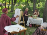 В Городском парке состоялся первый Пушкинский бал