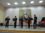 Отчетный концерт, посвященный 70-летию Великой Победы.