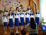Отчетный концерт, посвященный 70-летию Великой Победы.