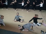Репетиция детского балета "Щелкунчик"