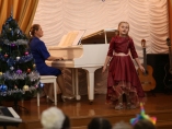 Новогодний концерт учащихся младших классов в ДШИ ОП п. Тимирязевский