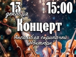 Концерт ансамбля скрипачей "Ноктюрн"